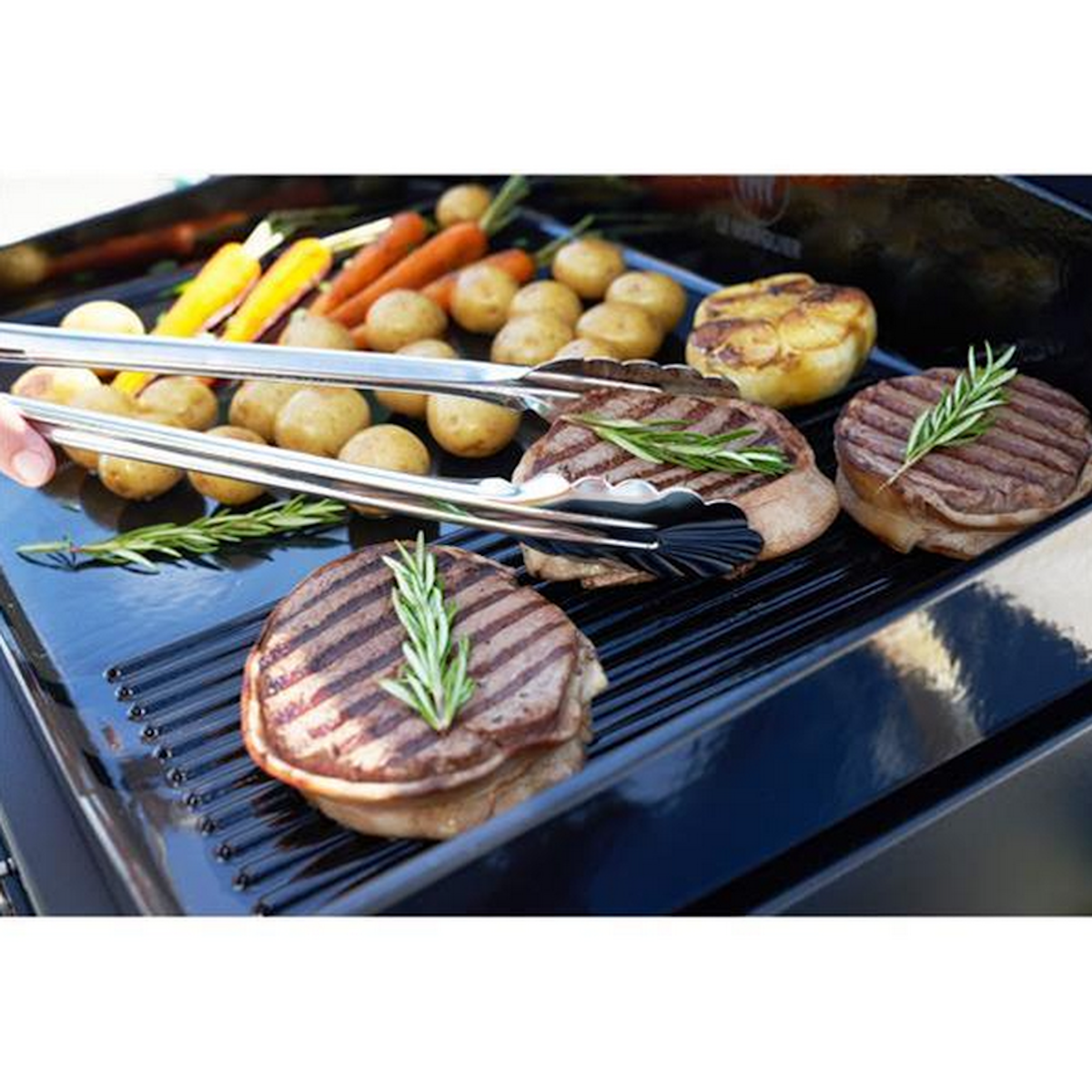 Le marquier Plancha gaz 5400w plaque fonte émaillée 60 x 40 cm - plvp260ev2