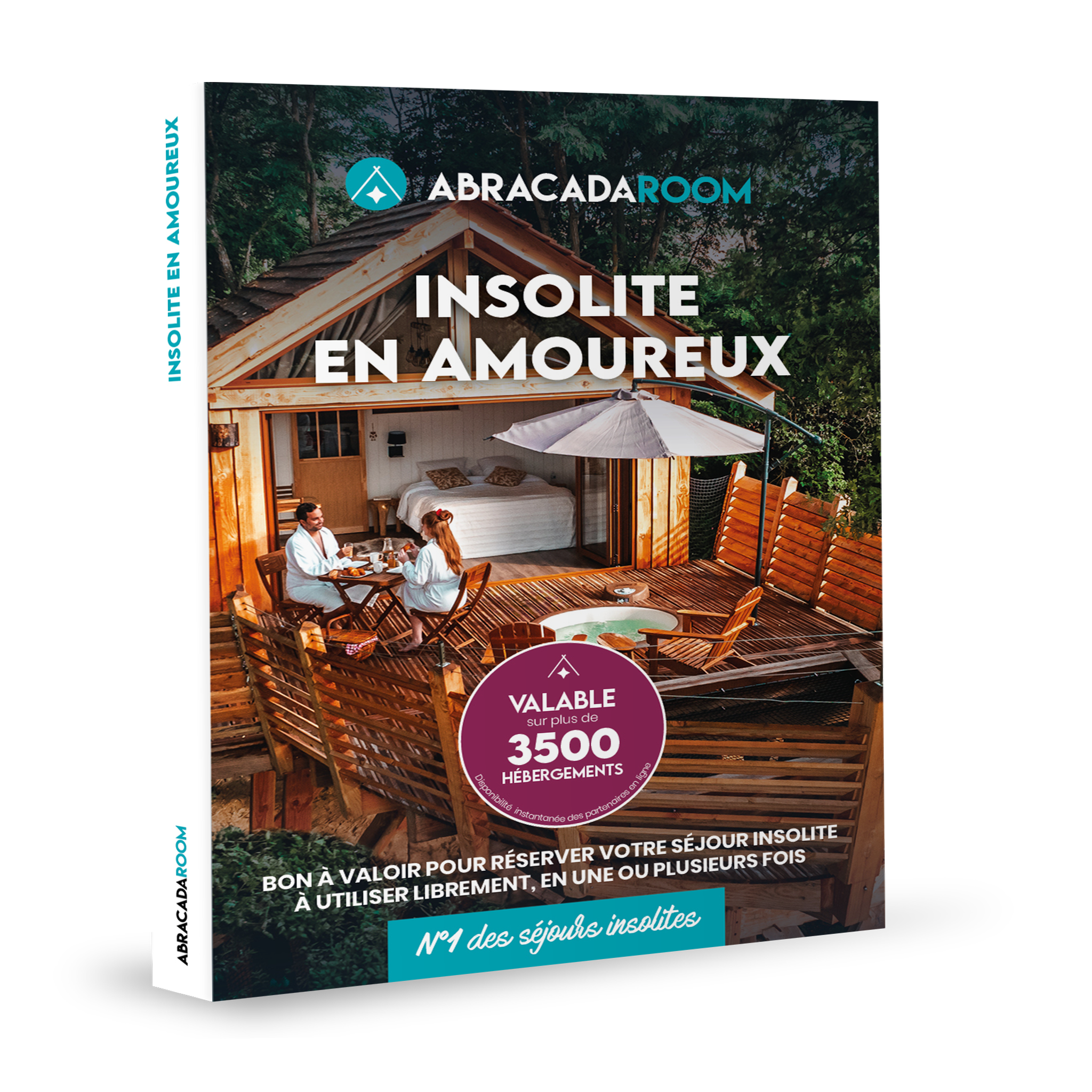 ABRACADAROOM Coffret cadeau Abracadaroom - 100% insolite en amoureux