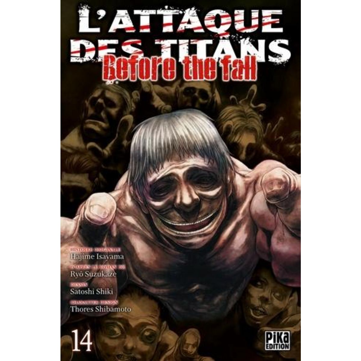 L'ATTAQUE DES TITANS - BEFORE THE FALL TOME 14 , Isayama Hajime
