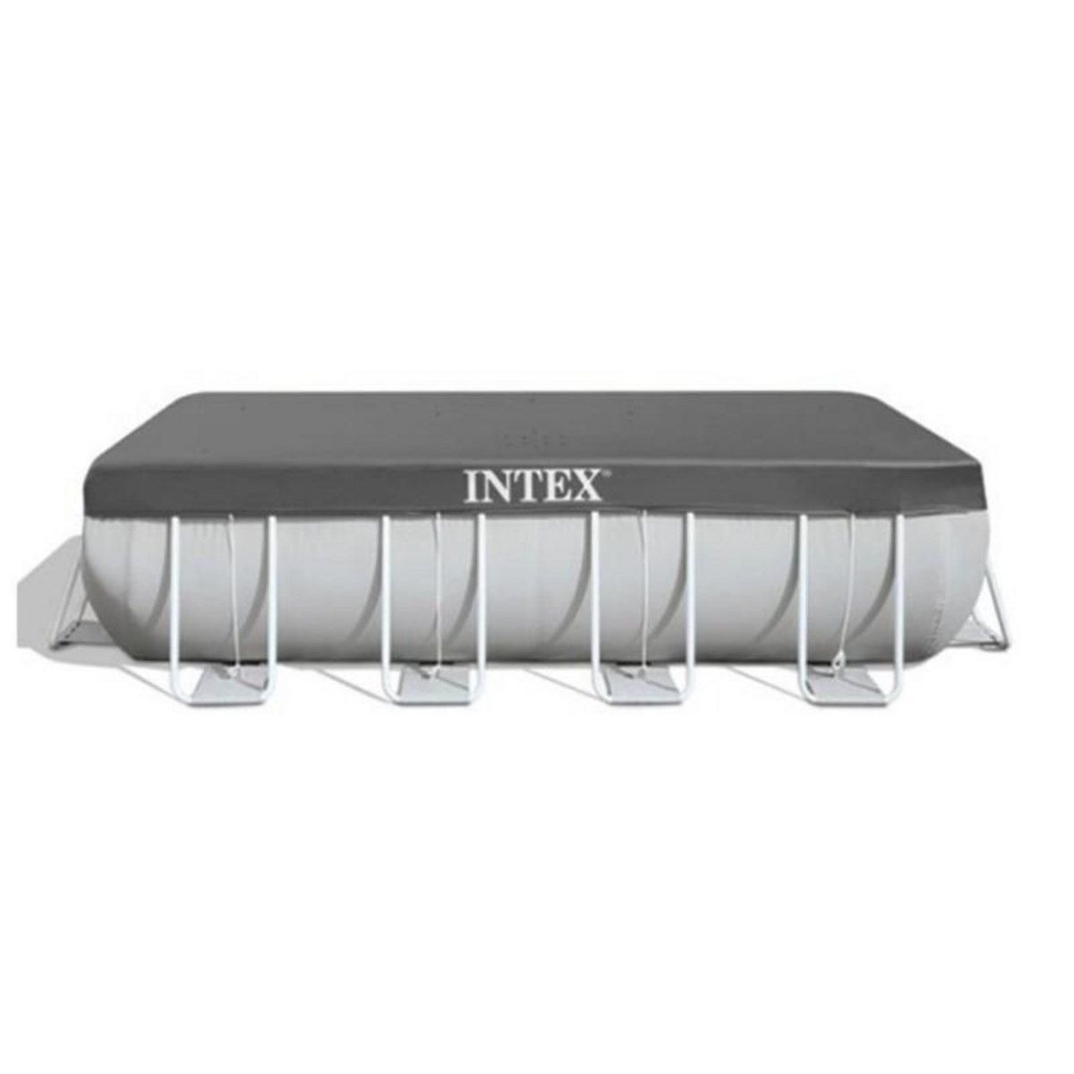 INTEX Bâche de protection pour piscine tubulaire rectangulaire 4,88 x 2,44 m - Intex