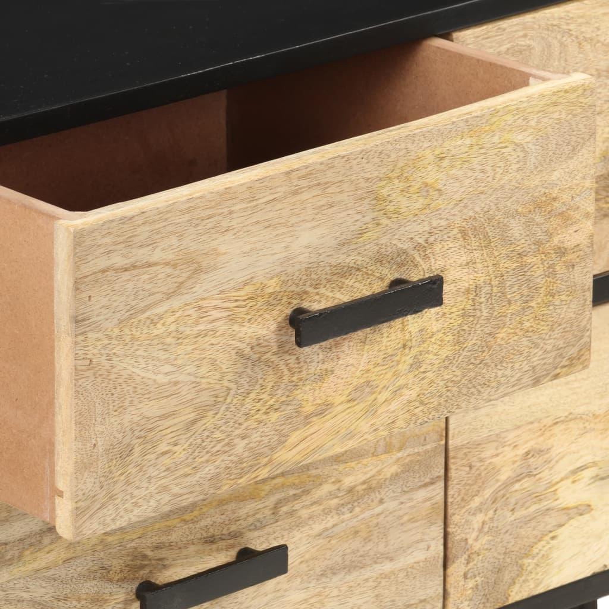 Voir la diapositive 5 : VIDAXL Buffet 110x33x64 cm Bois de manguier massif