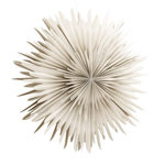 Paris Prix Lampe Suspension Design  Selen  100cm Beige