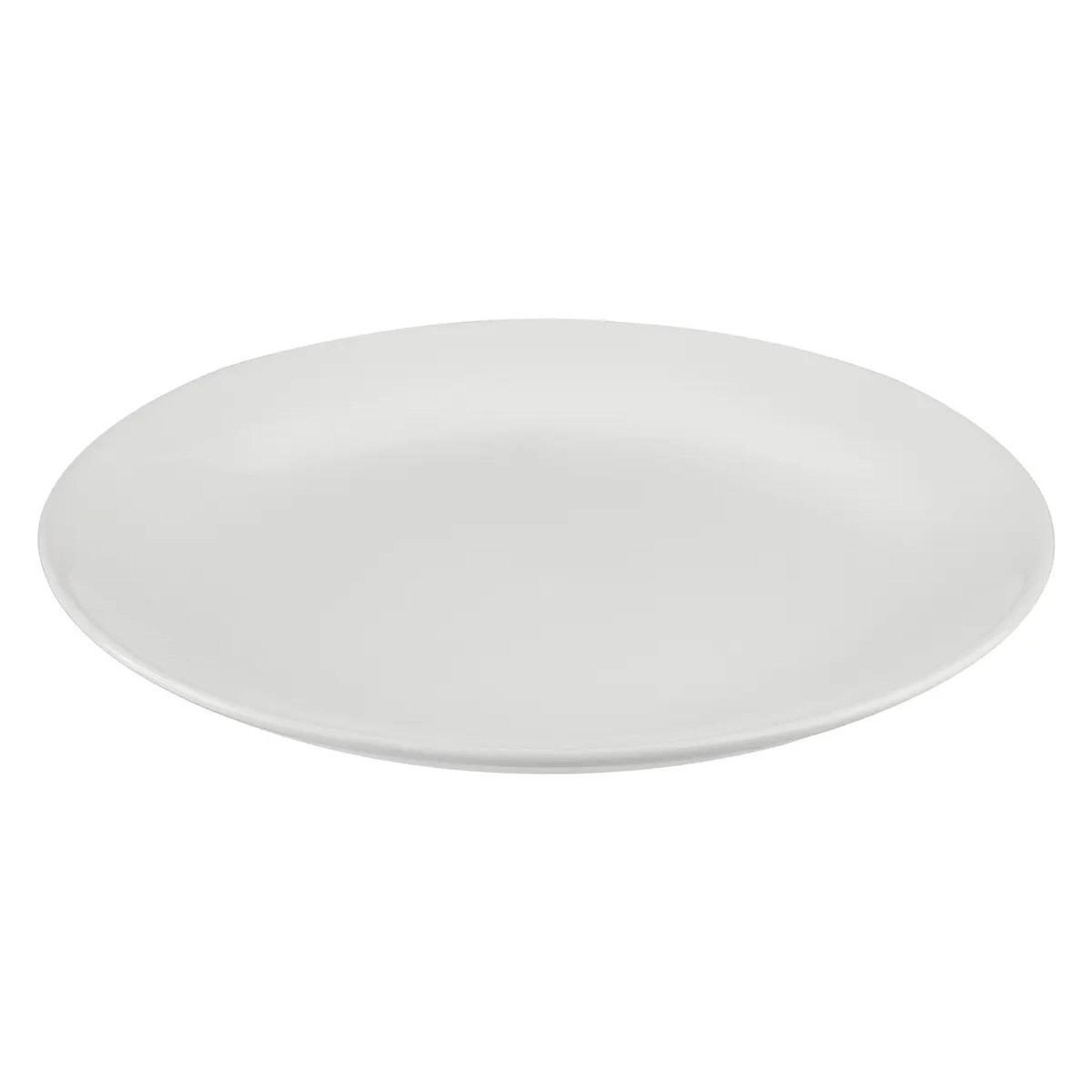 Voir la diapositive 2 : SECRET DE GOURMET Lot de 6 assiettes plates  colorama  26cm blanc