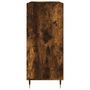 Voir la diapositive 5 : VIDAXL Armoire a disques chene fume 84,5x38x89 cm bois d'ingenierie