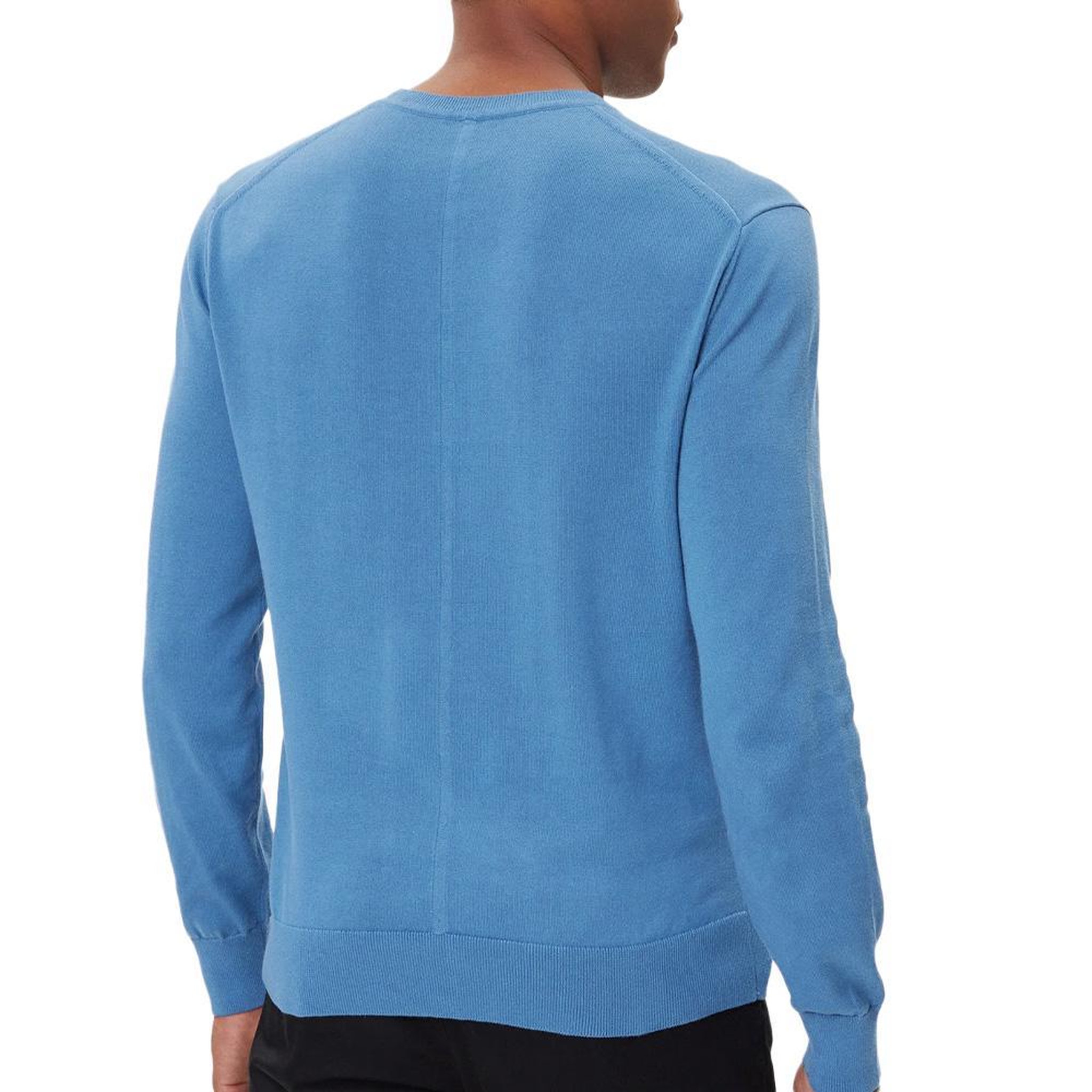 Voir la diapositive 2 : CALVIN KLEIN JEANS Pull Bleu Homme Calvin Klein Jeans Ls Supima