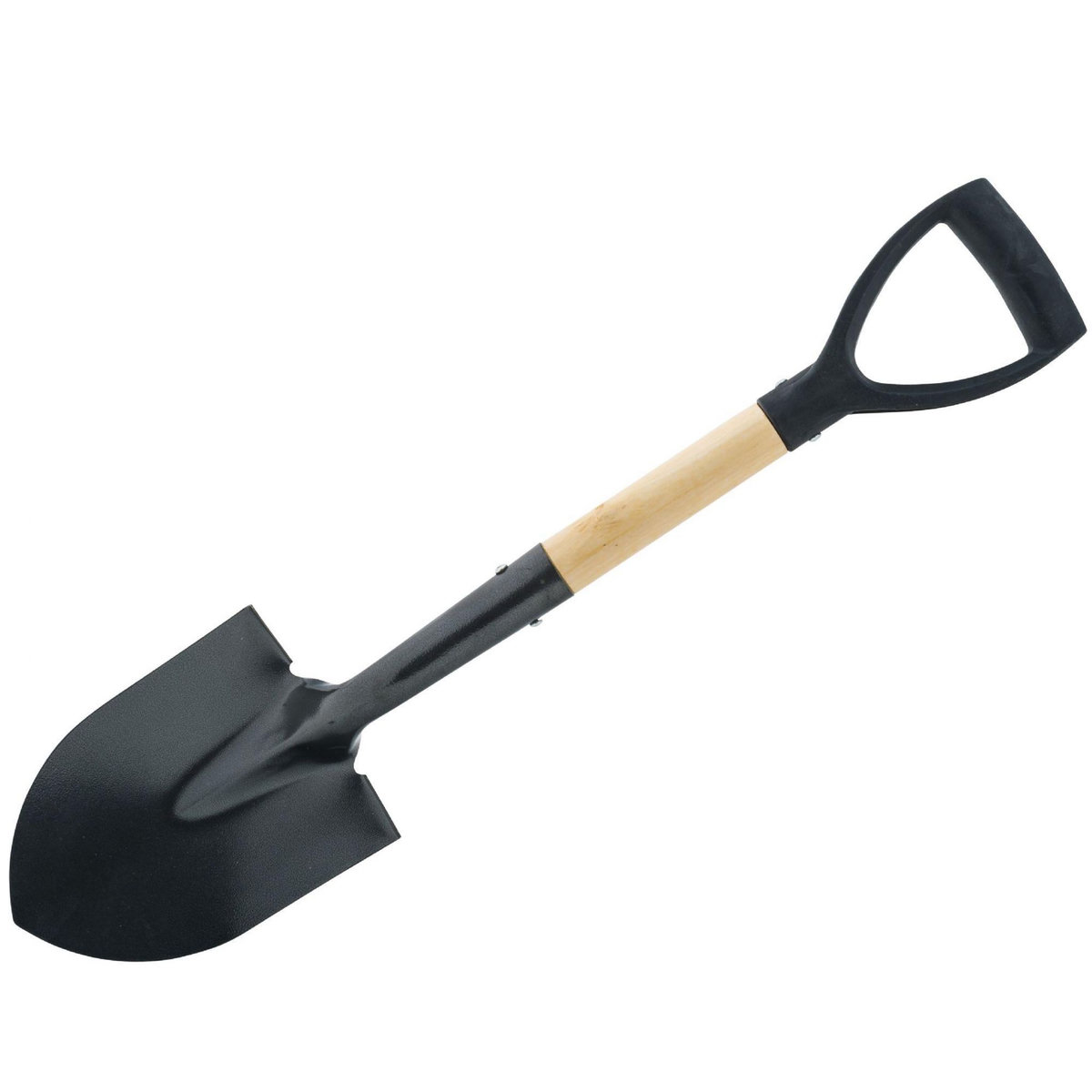 Pro garden Pelle métallique avec manche en bois