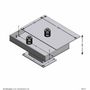 Voir la diapositive 5 : Paris Prix Table Basse Design  Lavola  100cm Gris & Blanc
