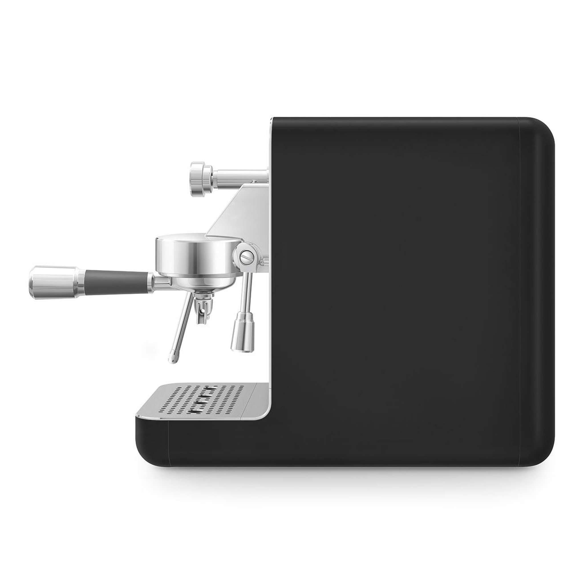 Voir la diapositive 4 : SMEG Machine à expresso 15 bars inox  noir - emc02blmeu