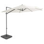 Voir la diapositive 1 : VIDAXL Parasol de jardin avec base portable sable