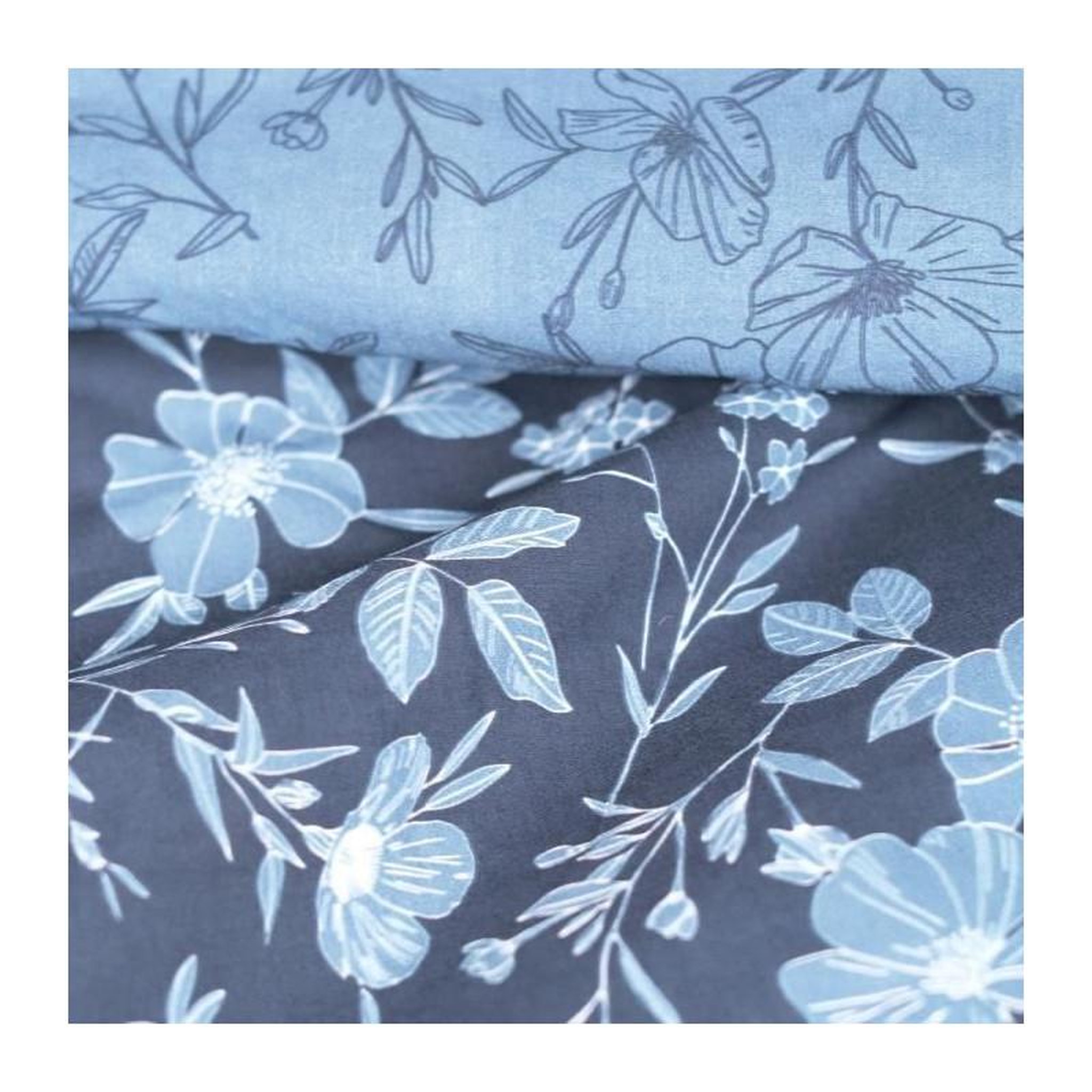 Voir la diapositive 3 : Today Parure de lit - TODAY Sunshine - 240x260 cm - 2 personnes - coton imprimé floral