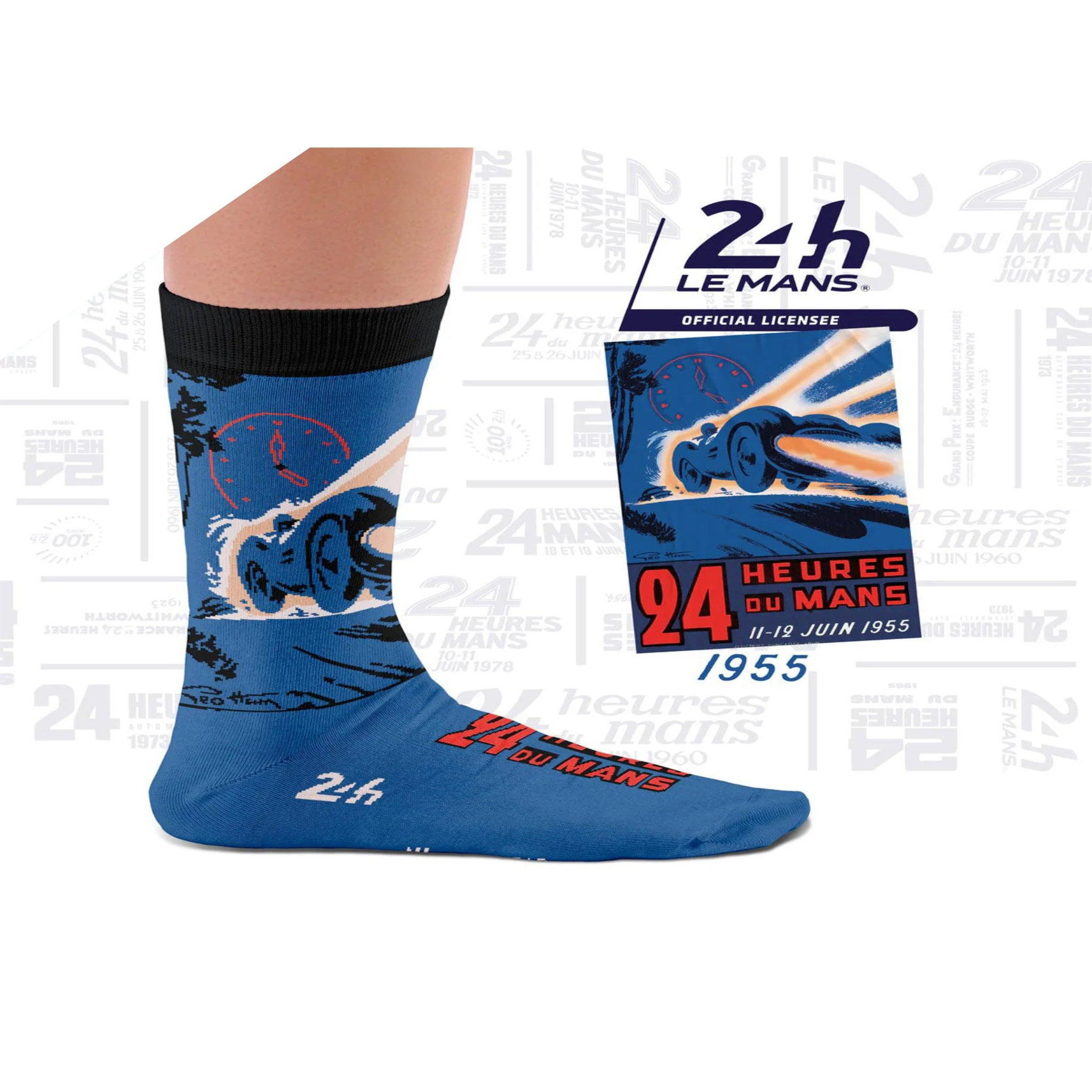 Voir la diapositive 6 : SOCK AFFAIRS Coffret chaussettes 24h le mans, les affiches mythiques