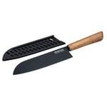 NIROSTA Couteau Santoku 31 cm Nirosta Flow