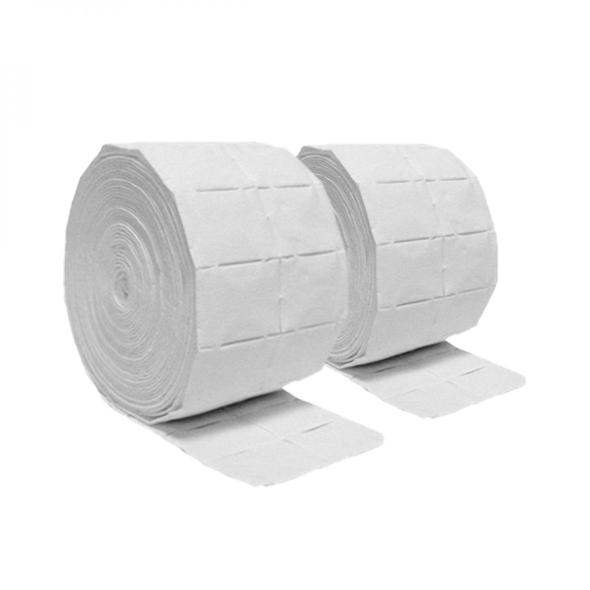 VIVEZEN Lot de 2 rouleaux de 500 cotons manucure de cellulose