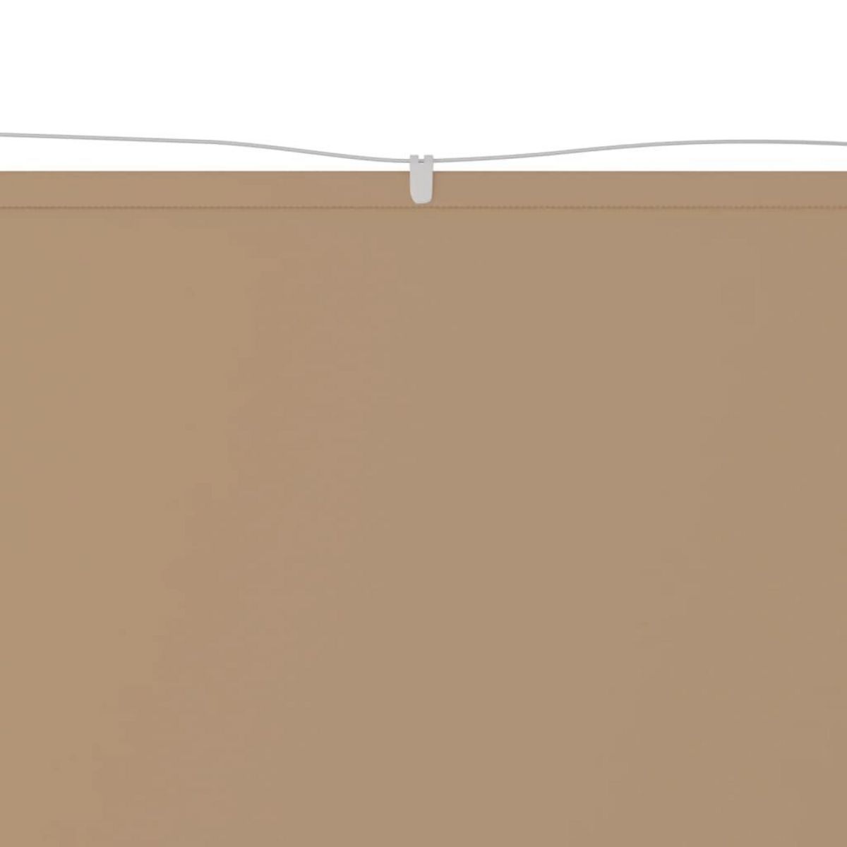 VIDAXL Auvent vertical Taupe 140x420 cm Tissu oxford