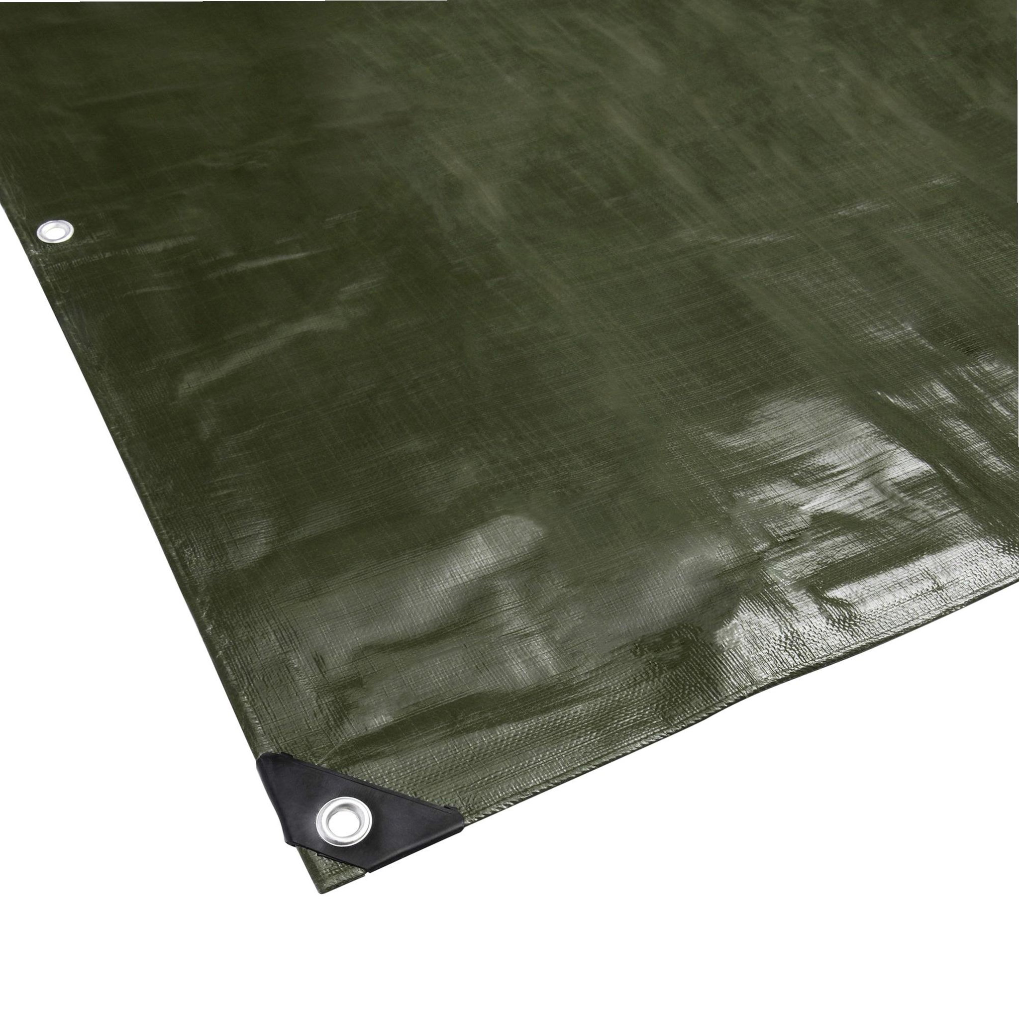 Voir la diapositive 2 : WERKAPRO Bâche multifonctions noire et verte 240 g/m2 WERKA PRO