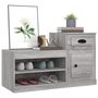 Voir la diapositive 4 : VIDAXL Armoire a chaussures sonoma gris 100x42x60 cm bois d'ingenierie