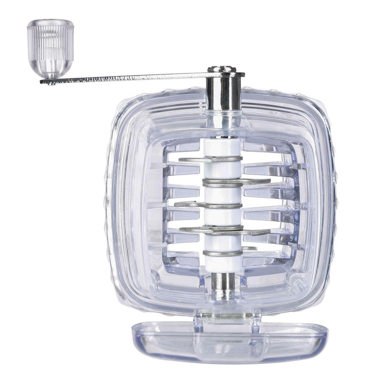 SECRET DE GOURMET Broyeur à glace manuel - Lames en métal - 16 x 24 cm