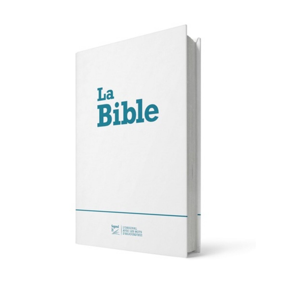  LA BIBLE. SEGOND 21, L'ORIGINAL AVEC LES MOTS D'AUJOURD'HUI. COUVERTURE RIGIDE IMPRIMEE BLANCHE, EDITION 2021, Société biblique de Genève