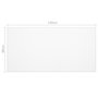 Voir la diapositive 6 : VIDAXL Protecteur de table transparent 120x60 cm 1,6 mm PVC