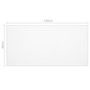 Voir la diapositive 6 : VIDAXL Protecteur de table transparent 120x60 cm 1,6 mm PVC