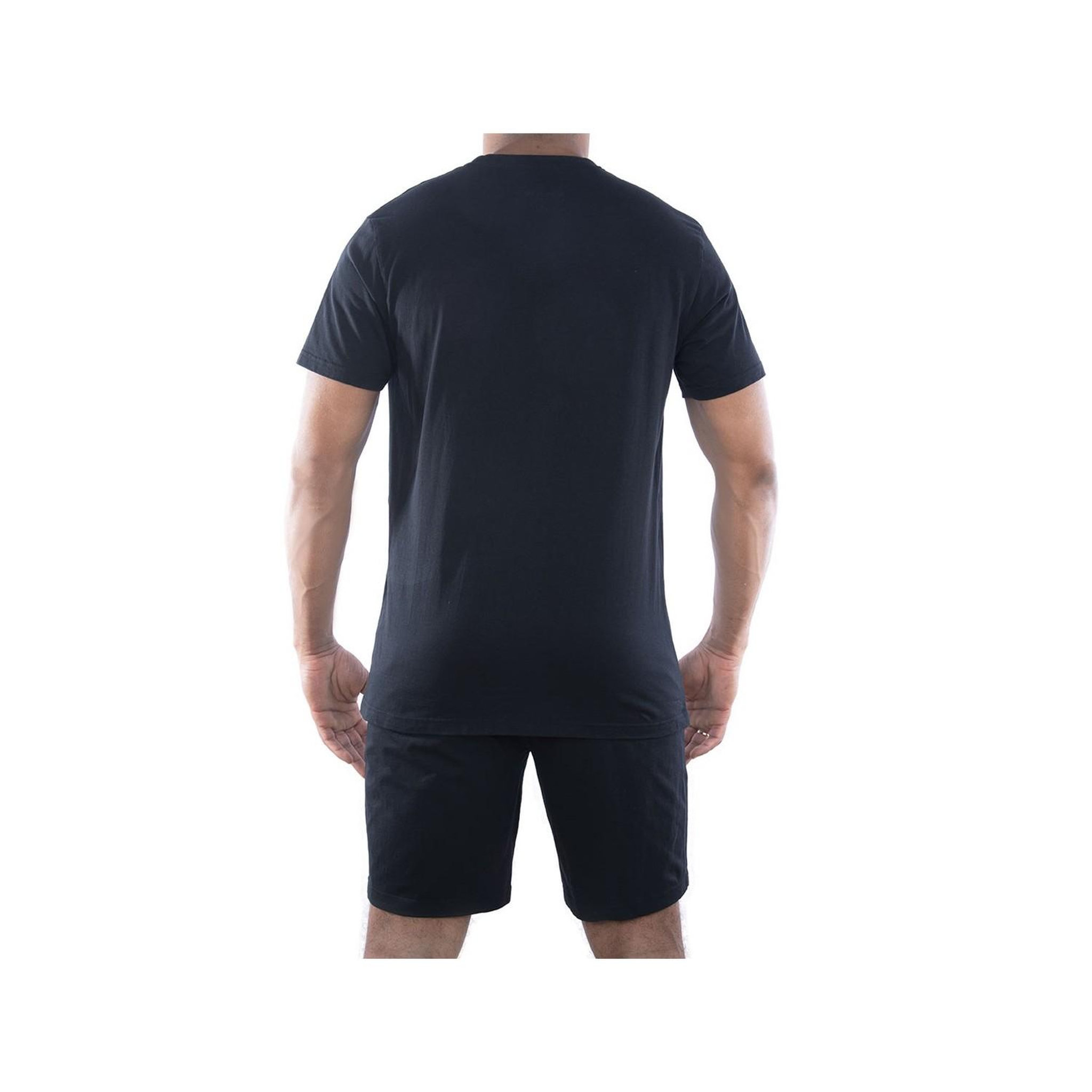 Voir la diapositive 3 : SERGE BLANCO Ensemble homme Pyjama court T-shirt col rond West