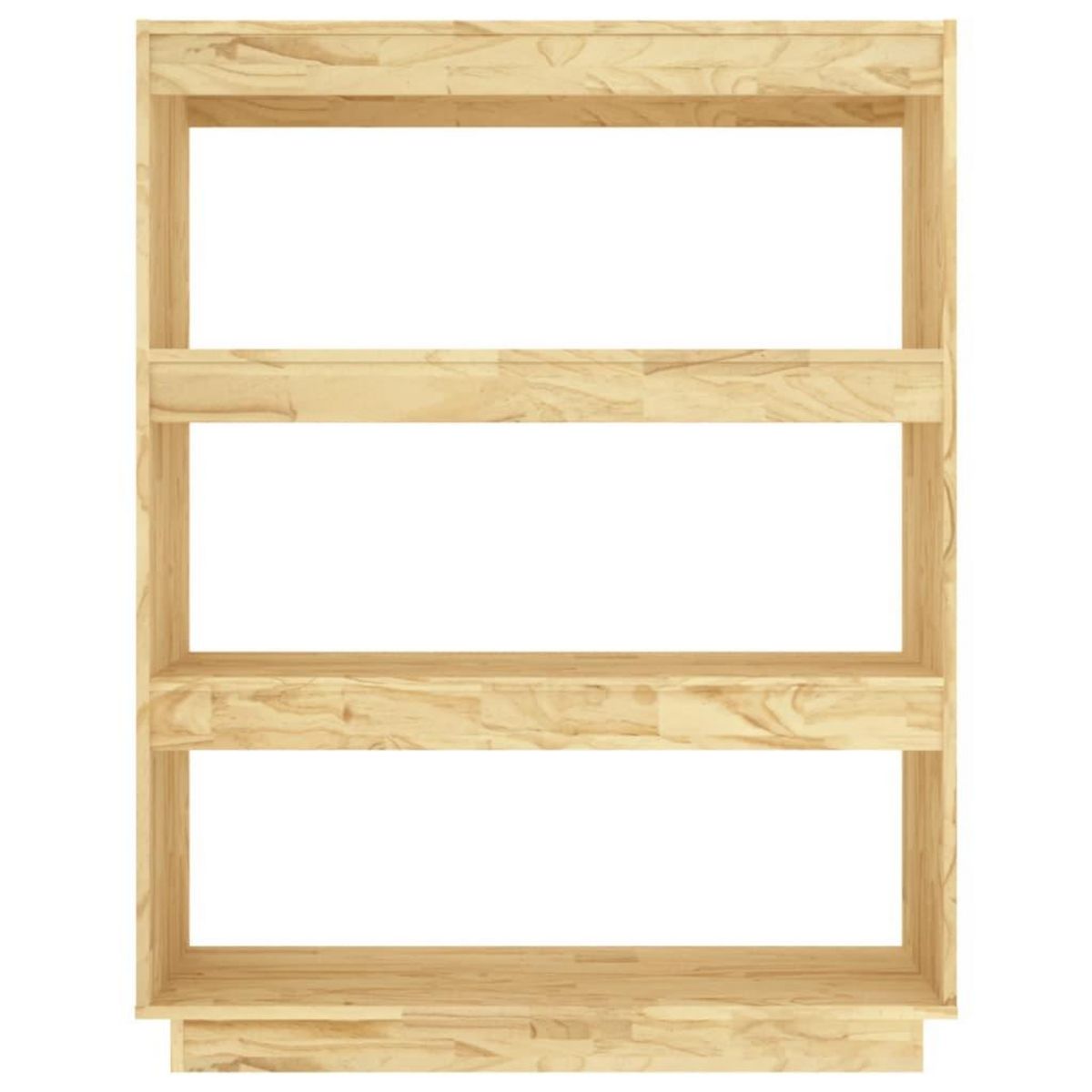 VIDAXL Bibliotheque/Separateur de piece 80x35x103cm bois de pin massif