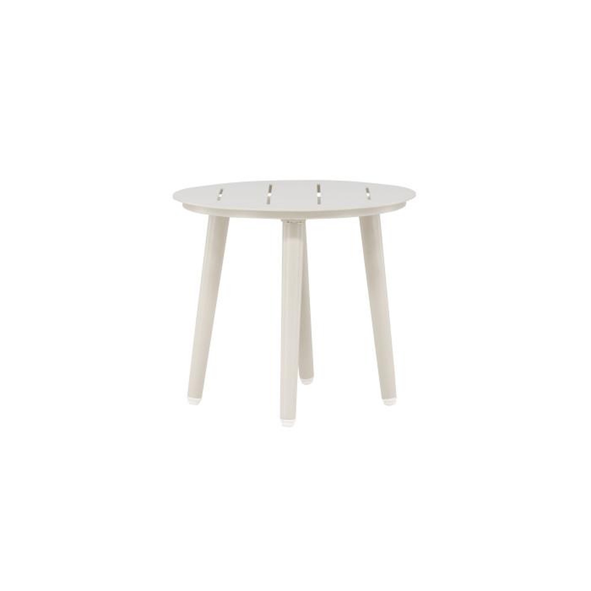 Voir la diapositive 3 : Paris Prix Table d'Appoint de Jardin Ronde  Lina  40cm Beige