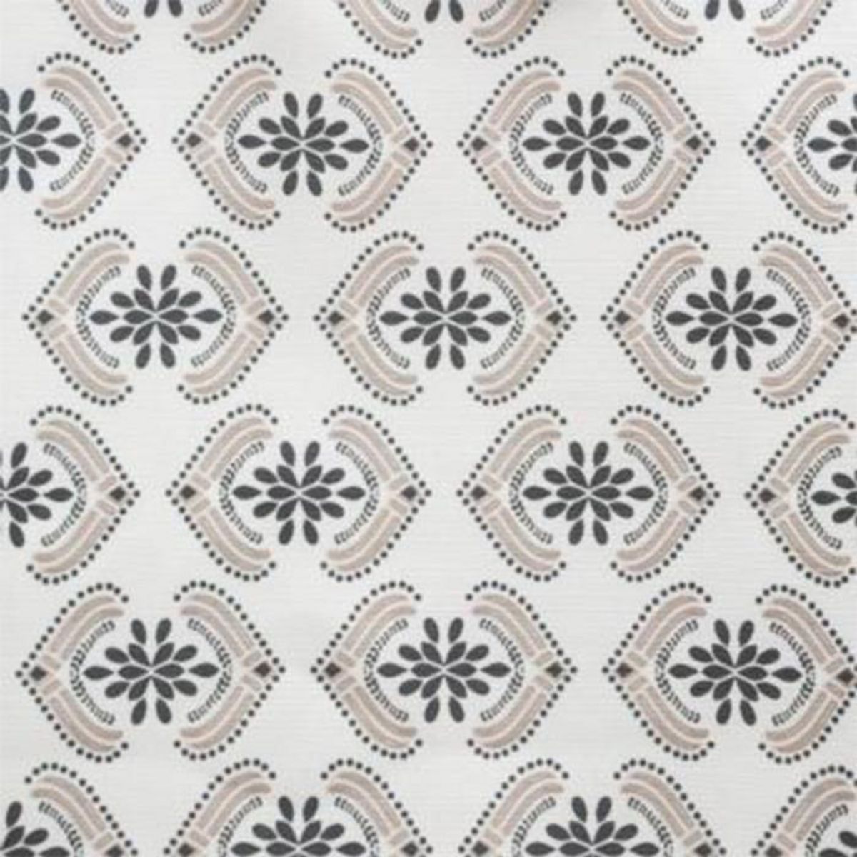 ATMOSPHERA Nappe Antitache à Motifs  Hindi  140x240cm Gris
