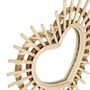 Voir la diapositive 4 : OSTARIA Miroir bambou cœur