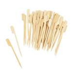 Paris Prix Lot de 50 Piques de Cuisine  Apéritif  9cm Naturel