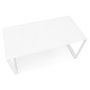 Voir la diapositive 5 : Paris Prix Bureau Design en Verre  Abigano  160cm Blanc
