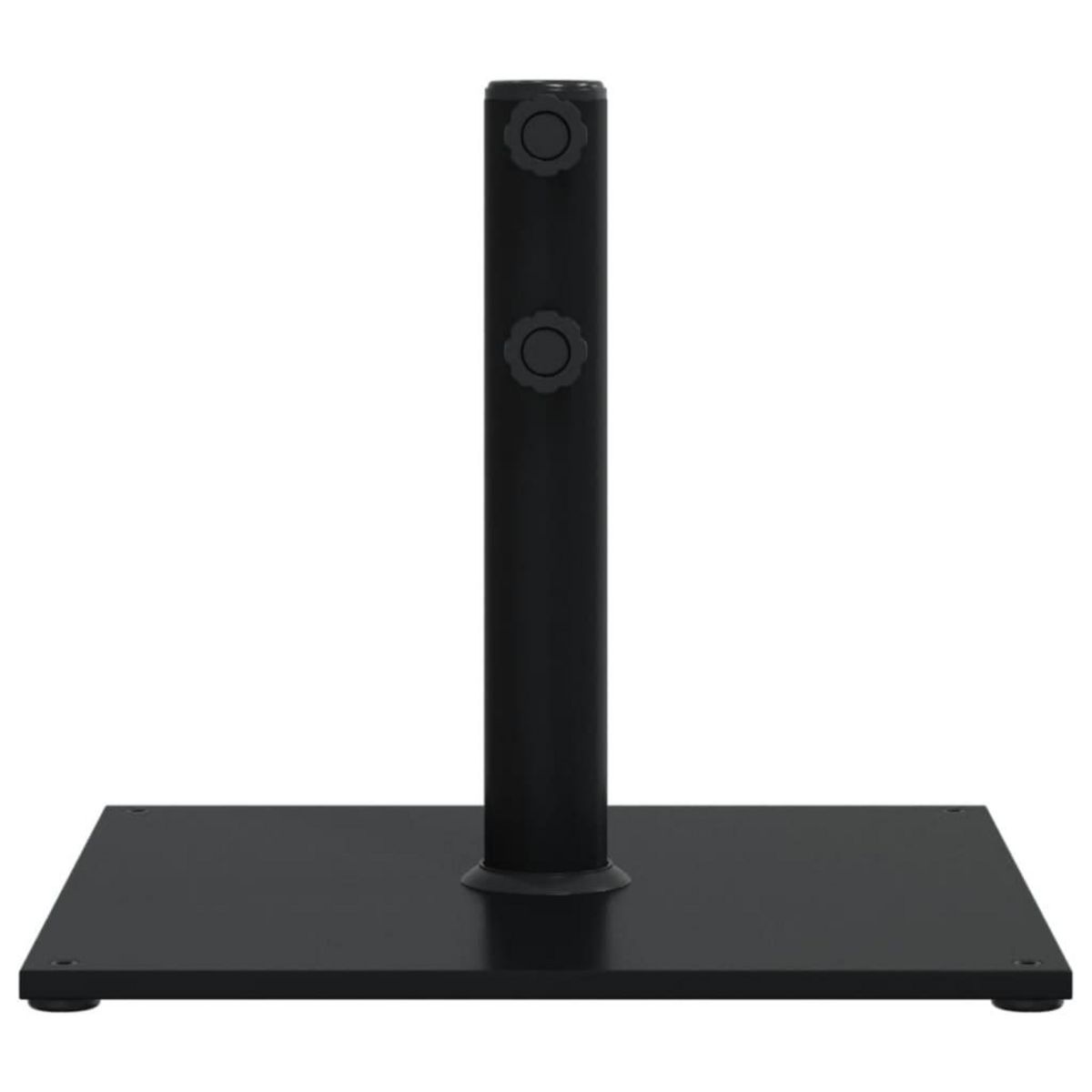 VIDAXL Base de parasol pour mats Ø32/38/48 mm 17 kg carre