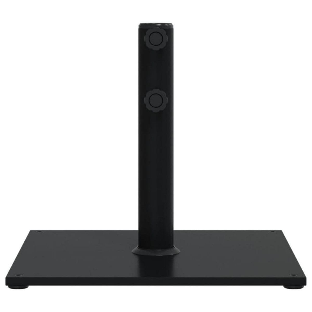 VIDAXL Base de parasol pour mats Ø32/38/48 mm 17 kg carre