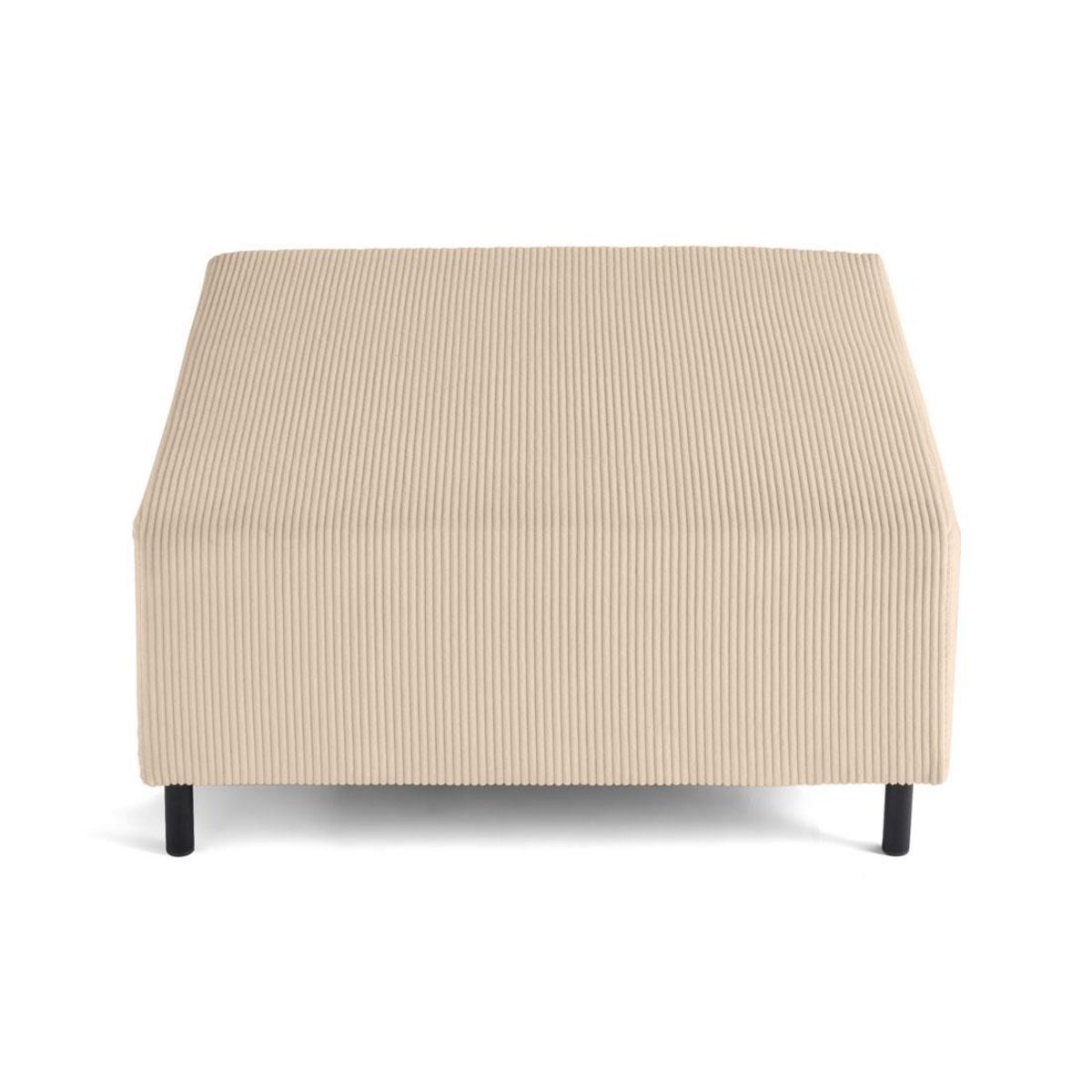 LISA DESIGN Edinburg - pouf modulable - en velours côtelé
