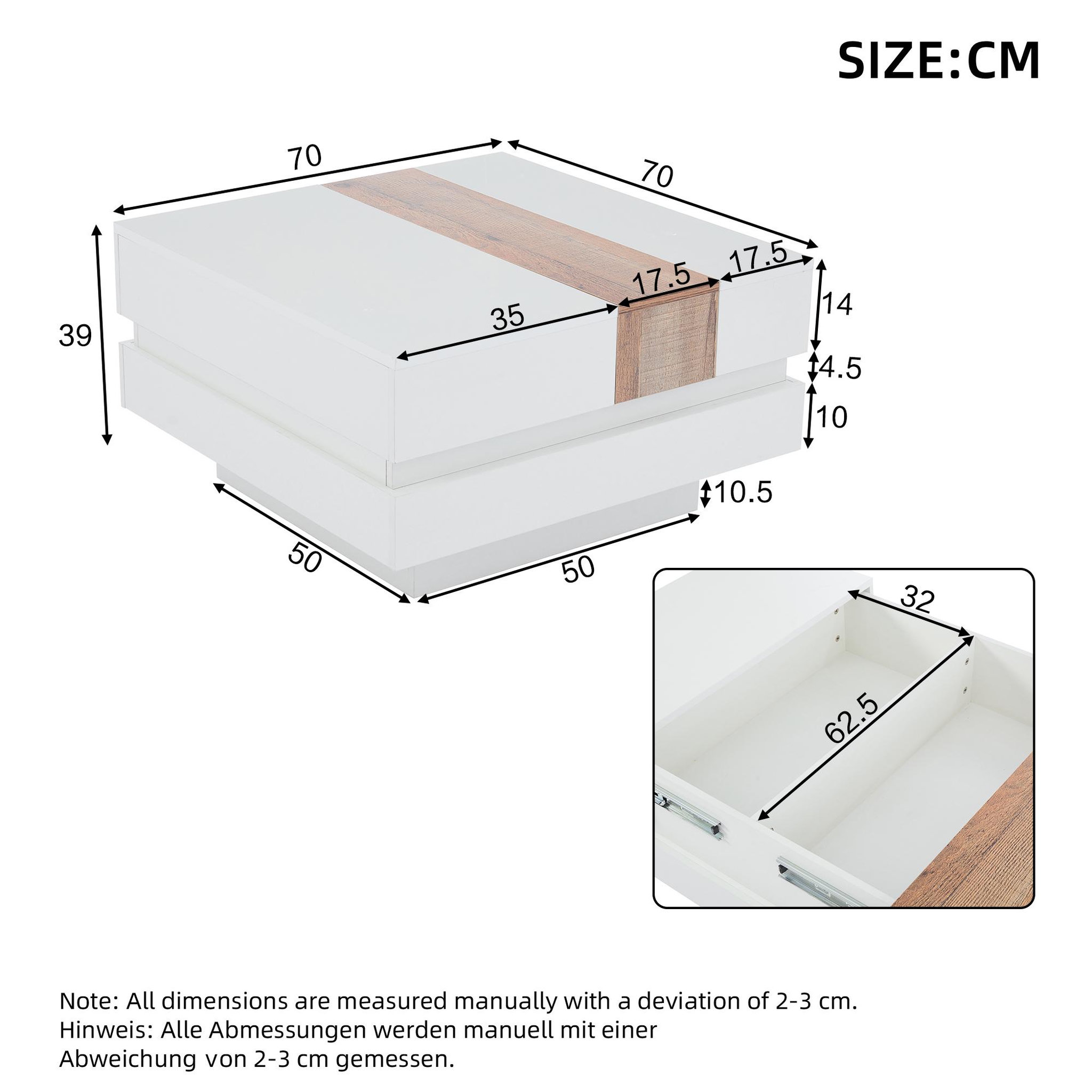 Voir la diapositive 3 : MERAX Table basse