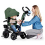 Voir la diapositive 3 : KINDERKRAFT Tricycle Spinstep 5 en 1 avec siège rotatif et protection UPF50+