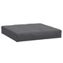Voir la diapositive 5 : VIDAXL Coussins de palette lot de 3 anthracite melange tissu