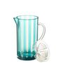 Voir la diapositive 2 : Paris Prix Carafe en Plastique  Mélanie  2,36L Bleu