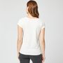 Voir la diapositive 2 : IN EXTENSO T-shirt manches courtes blanc femme