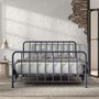 Voir la diapositive 4 : Paris Prix Lit Adulte  Bronxx  160x200cm Bleu Mat