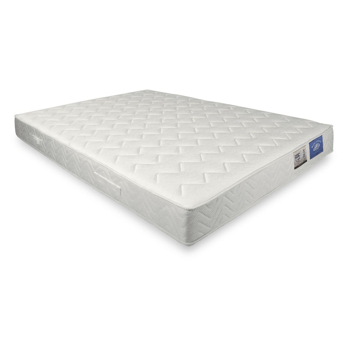 BELLE LITERIE BENOIST 160x200 cm - Matelas latex PERCE NEIGE + sommier tapissier FEROE + 4 pieds