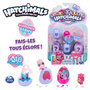 Voir la diapositive 4 : SPIN MASTER Figurine - Coffret multipack 4 Hatchimals saison 10 shimmer Babies