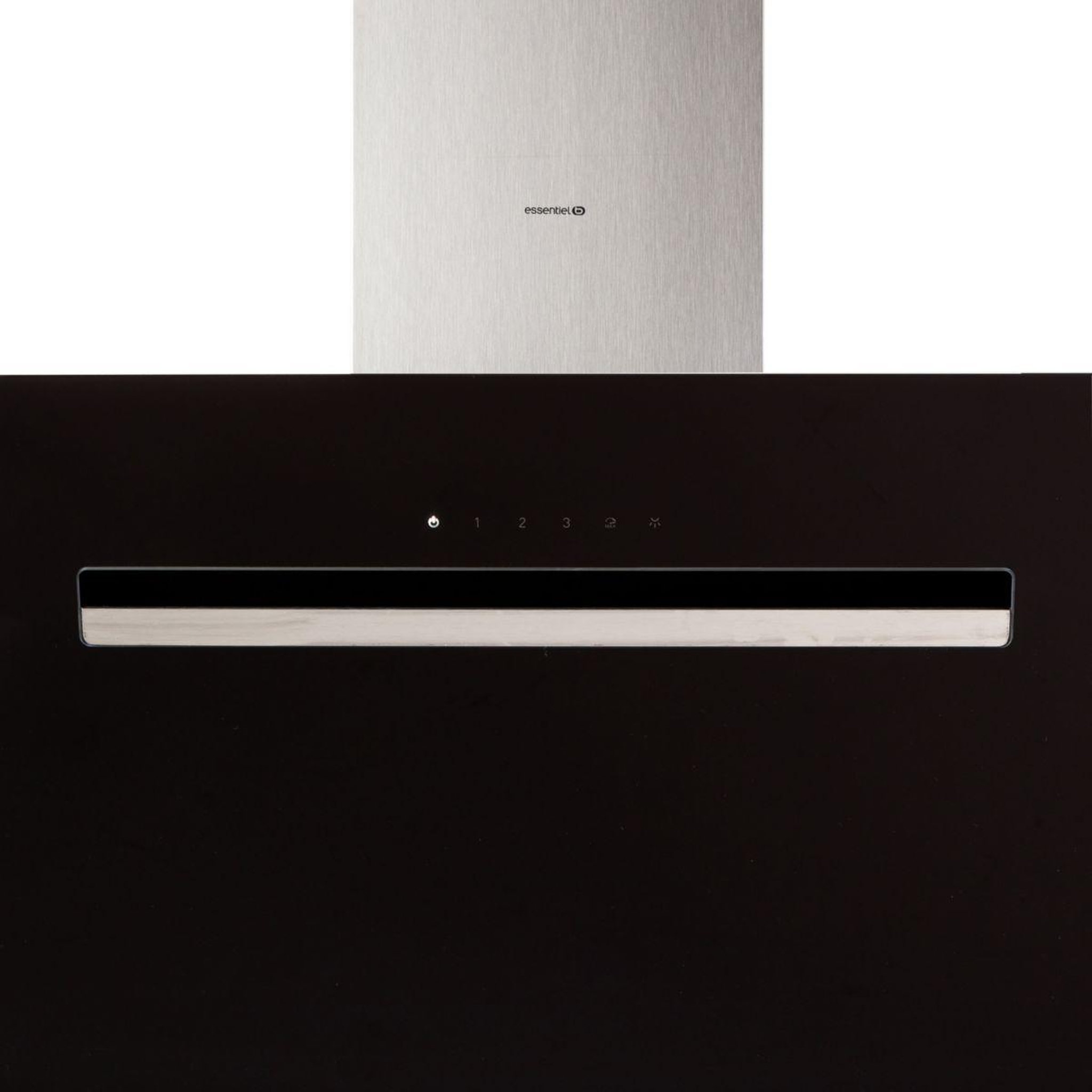 Voir la diapositive 4 : ESSENTIEL B Hotte décorative murale inclinée ehdd 614ni
