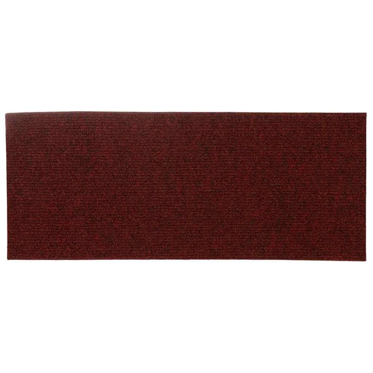 VIDAXL Tapis d'escalier auto-adhesifs 30 pcs rouge 60x25 cm