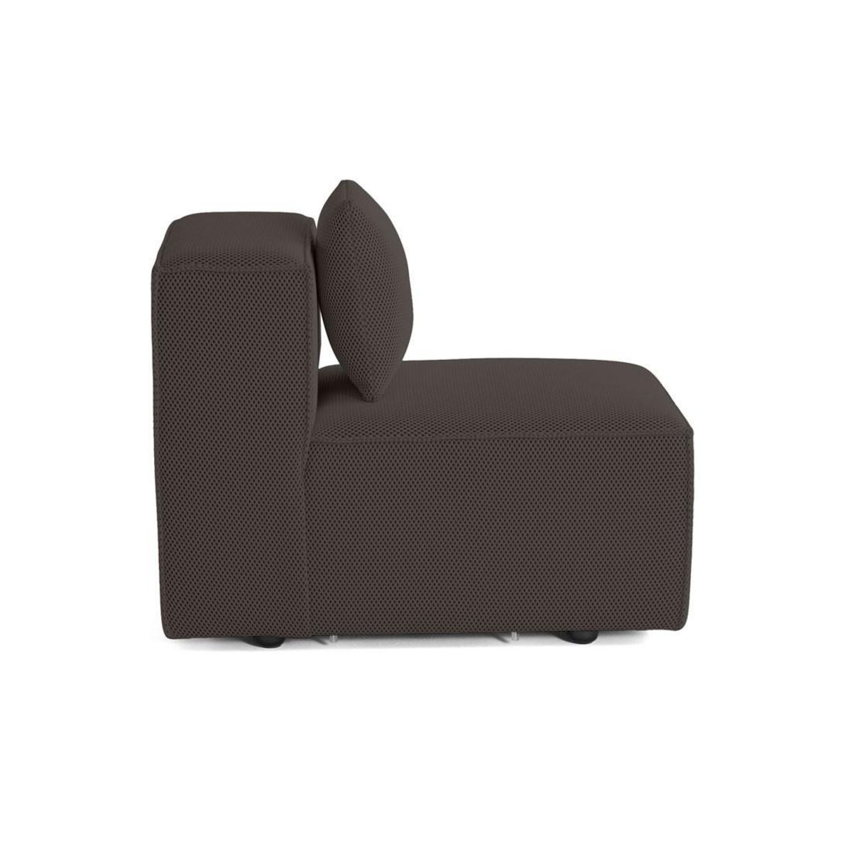 LISA DESIGN Arty - module d'assise sans accoudoirs - en tissu mailles 3d