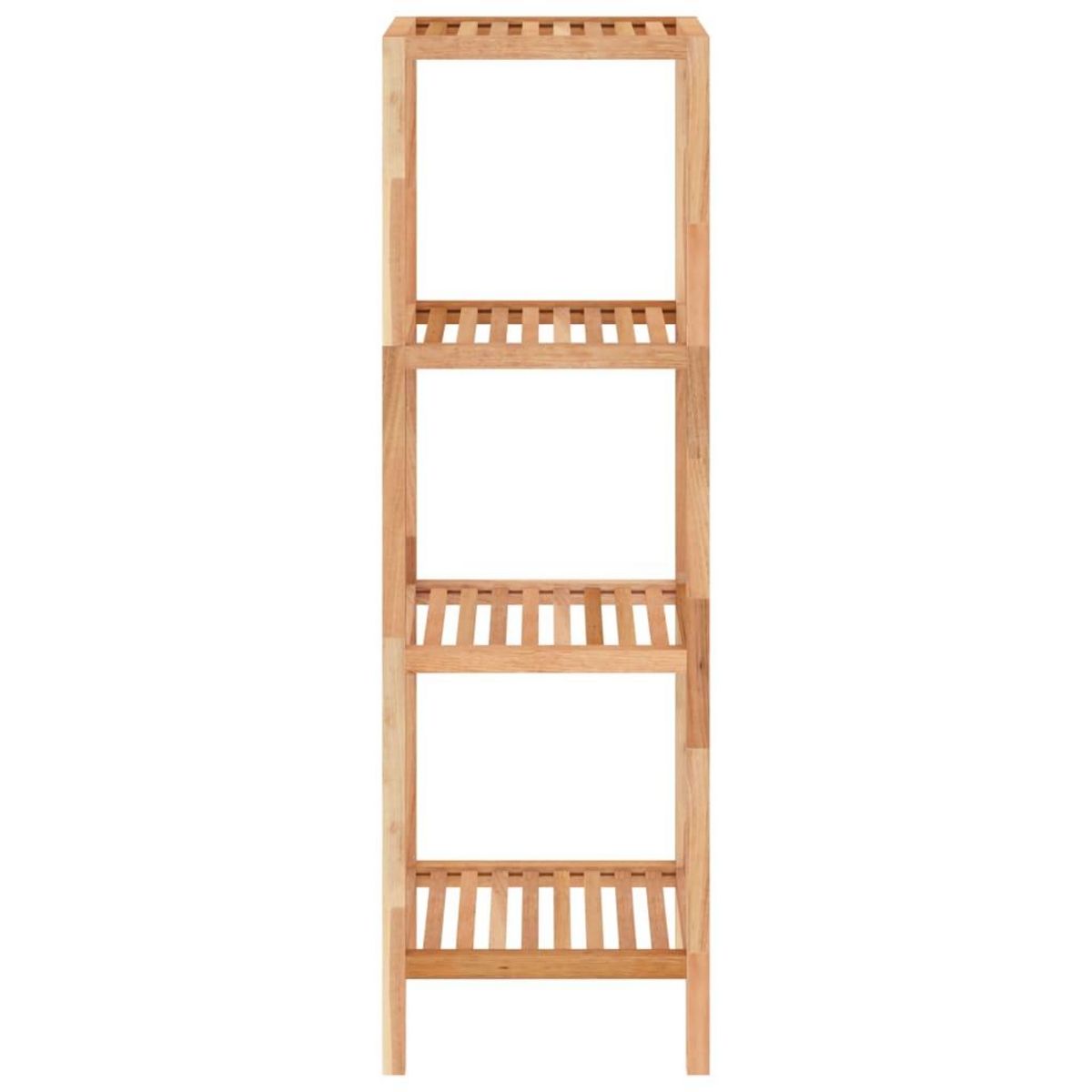 VIDAXL Etagere de salle de bain 36x36x112 cm Bois massif de noyer