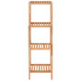 Voir la diapositive 3 : VIDAXL Etagere de salle de bain 36x36x112 cm Bois massif de noyer