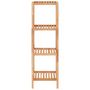 Voir la diapositive 3 : VIDAXL Etagere de salle de bain 36x36x112 cm Bois massif de noyer