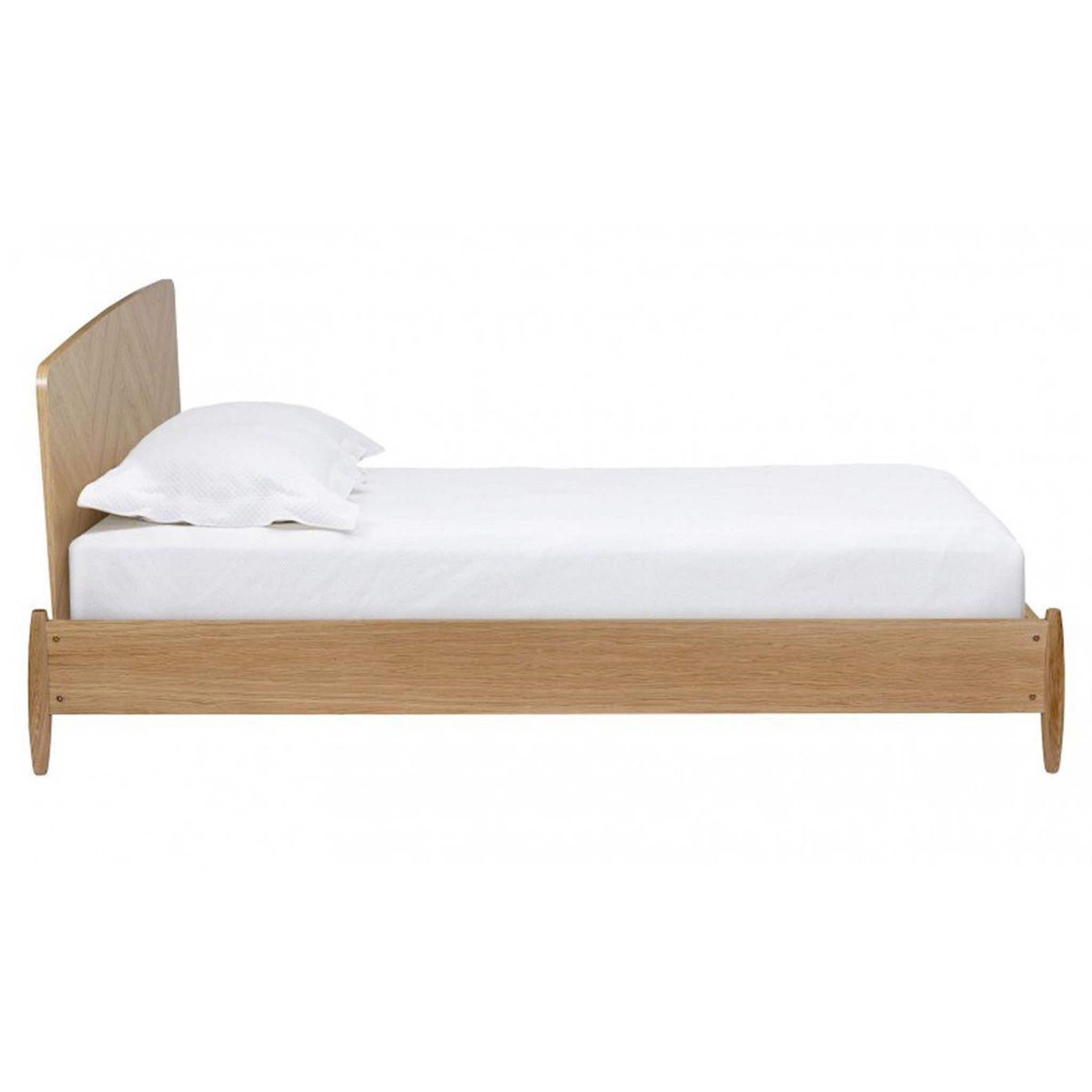 Voir la diapositive 3 : Paris Prix Lit design en bois  bonegin  140x200cm chêne