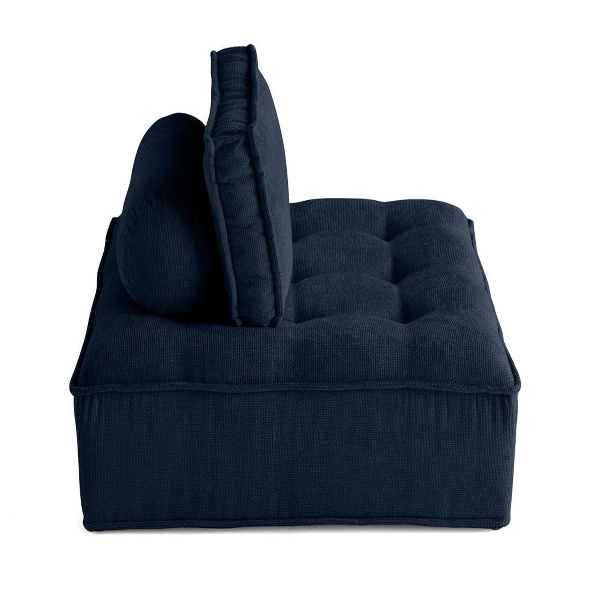 Voir la diapositive 2 : BEST MOBILIER Marisol - module d'assise - velours texturé